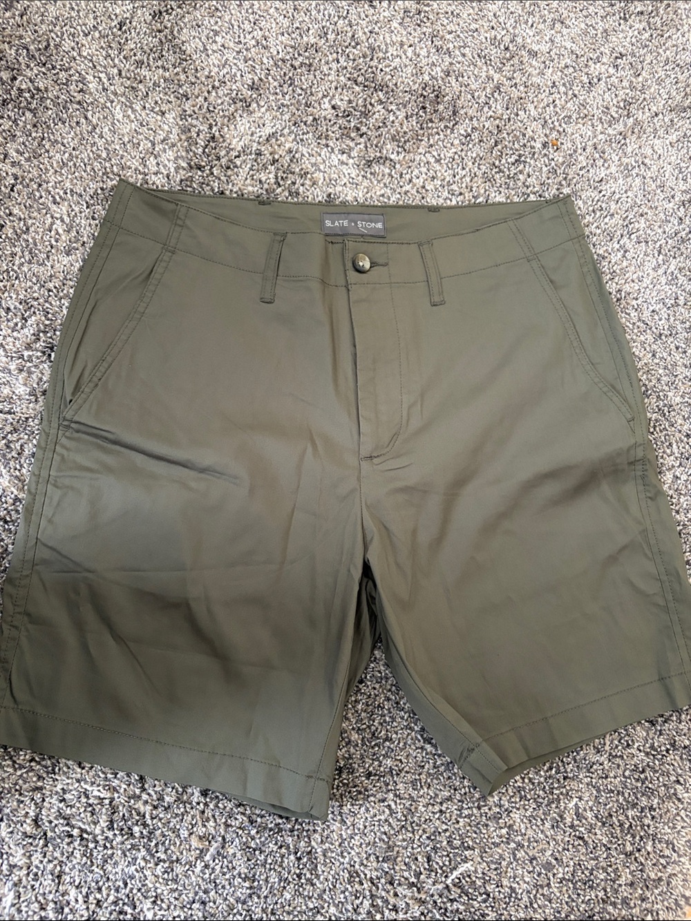 Men 31 Green Shorts